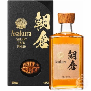 朝倉 Asakura SHERRY CASK FINISH 篠崎 40度 500ml 瓶 【箱入り】