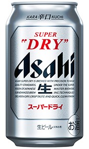 アサヒ　スーパードライ　生ビール　350ml×24缶　1ケース