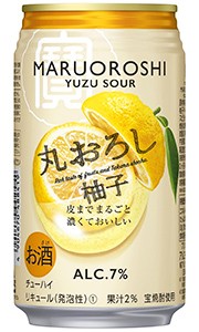 タカラ 寶 丸おろし 柚子 350ml 缶 バラ　1本