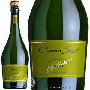 コノスル スパークリングワイン ブリュット シャルドネ 辛口 チリ DOビオ・ビオ・ヴァレー 750ml 瓶