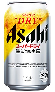 アサヒ スーパードライ 生ジョッキ缶 生ビール 340ml 缶 バラ　1本