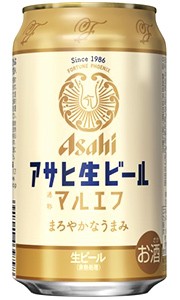 アサヒ アサヒ生ビール マルエフ 生ビール 350ml 缶 × 24本 1ケース