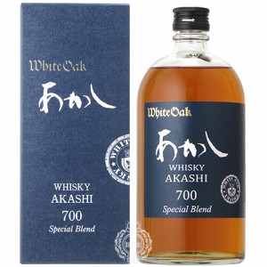 江井ヶ嶋酒造 ホワイトオーク あかし スペシャルブレンド ブレンデッド ウイスキー 40度 700ml 瓶 【箱入り】