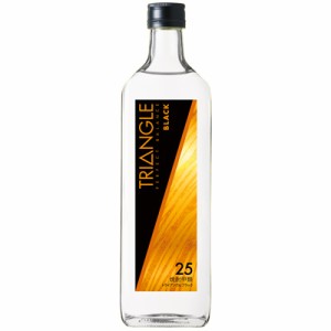 サッポロ トライアングル ブラック 甲類焼酎 25度 700ml 瓶