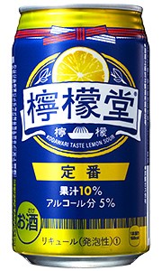 コカコーラ 檸檬堂 定番レモン Alc 5% 350ml 缶 バラ　1本