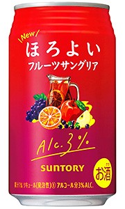 サントリー ほろよい フルーツサングリア 350ml 缶 × 24本 1ケース