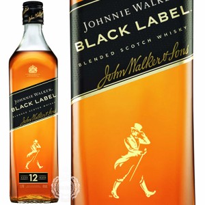 ジョニーウォーカー ブラックラベル 12年 ブレンデッド スコッチ ウイスキー 40度 1000ml 瓶 【正規品】【箱なし】 【 ウィスキー ジョニ