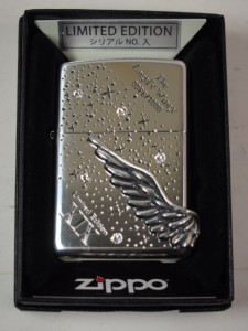 ジッポー限定 Zippo ANGELS WINGS エンジェルウィング シルバー銀 PAW119SI 新品