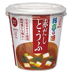 マルコメ カップ 料亭の味 赤だしとうふ 1箱6食入 みそ汁