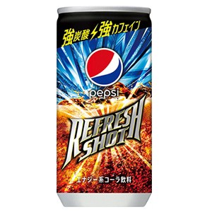 サントリー PEPSI ペプシ リフレッシュショット 缶200ml1箱30本