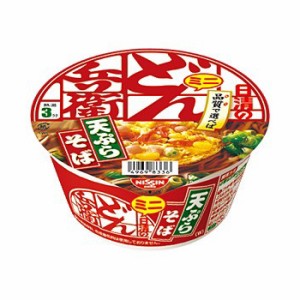 日清食品 日清のどん兵衛 天ぷらそば ミニ（西）1箱12食