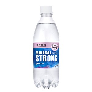 伊藤園 強炭酸水 ミネラルSTRONG (ストロング) 500ml×24本