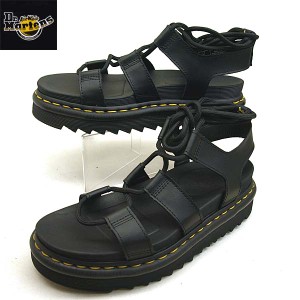 [日本正規品] ドクターマーチン Dr.Martens NARTILLA 24641001 ナルティラ 黒 厚底 ソール サンダル レディース