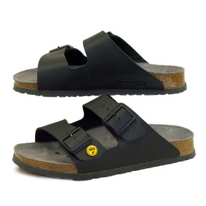 [正規品]ビルケンシュトック BIRKENSTOCK Classic Arizona ESD 0089420 アリゾナ 静電気防止 ワークサンダル 黒 メンズ 正規品