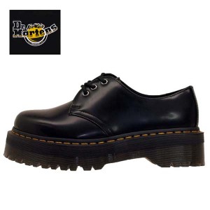 ドクターマーチン Dr.Martens 1461 QUAD 25567001 厚底 3ホールシューズ 黒 レディース/メンズ