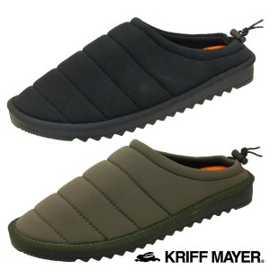 クリフメイヤー KRIFF MAYER KRI-9830 黒 カーキ 軽量 クロッグ テントシューズ メンズ