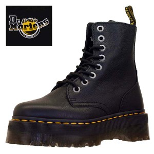 [日本正規品] ドクターマーチン Dr.Martens JADON III 26378001 厚底 ジェイドン ソフトレザー 黒 サイドジップ 8ホールブーツ レディー