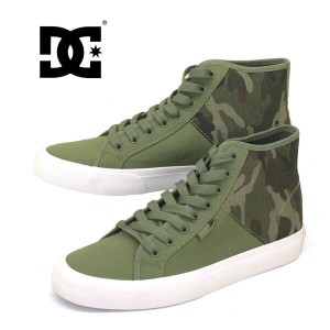 ディーシーシューズ DC Shoes MANUAL HI TX SE DM221012 OVC マニュアル ハイ オリーブ スニーカー メンズ