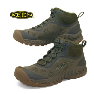 【30％OFF】キーン KEEN NXIS SPEED MID ネクシス スピード ミッド 1026111 登山靴 ハイキングシューズ オリーブ メンズ 送料無料