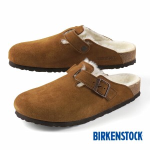 【日本正規品】  ビルケンシュトック BIRKENSTOCK Boston VL 1001140 スエード ボストン クロッグ サンダル 本革 ラムスキンボア 起毛素