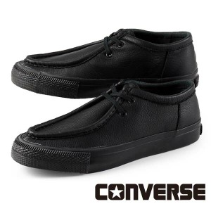 コンバース CONVERSE CS MOCCASINS SK LE OX 1SD449 シェブロン&スター モカシン スケートボーディング LE オックス 黒 メンズ シンプル 