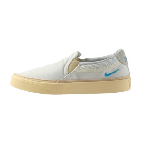 ナイキ WMNS NIKE COURT LEGACY SLP FJ5442-133 コート レガシー スリップオン バニラ スニーカー レディース カジュアル ストリート ス