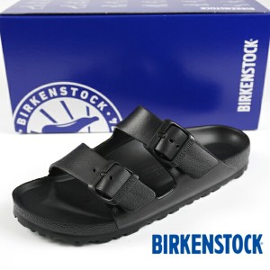 日本正規品 ビルケンシュトック Birkenstock Arizona EVA 129423 アリゾナ スライド シャワー サンダル 黒 ナロー幅 レディース/メンズ 