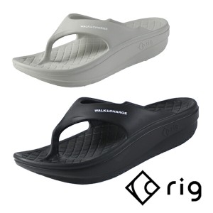 リグ RIG flipflop 2.0 フリップフロップ RG0012 BL GY リカバリーサンダル トング ビーチサンダル レディース/メンズ 送料無料 カジュア