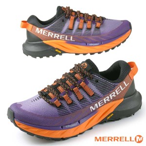 メレル MERRELL AGILITY PEAK 4 アジリティー ピーク 067465 紫橙 トレイルランニング トレッキング トレラン 登山靴 メンズ アウトドア 
