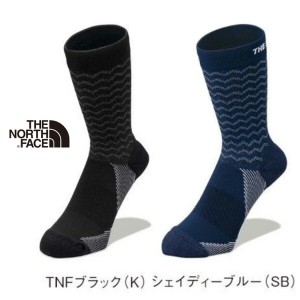 【2個までメール便可】ノースフェイス THE NORTH FACE Trail Vent Crew NN82350 K SB トレイル ベント クルー ソックス ブランド靴下 登