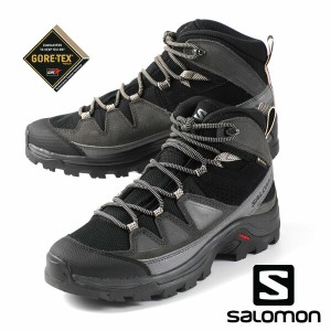 サロモン SALOMON QUEST ROVE GTX W 471815 ゴアテックス 防水/透湿 トレッキング 軽量 登山靴 黒 レディース 送料無料 カジュアル アウ