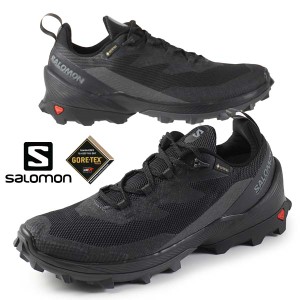 サロモン SALOMON CROSS OVER 2 GTX 472690 ローカット トレッキング ハイキング 登山靴 ゴアテックス 軽量 防水 黒 メンズ 送料無料 ア