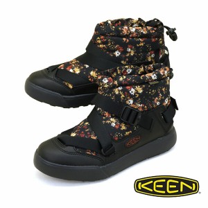 【30％OFF】 キーン KEEN HOODZERRA WP 1026674 フッドゼラ ウォータープルーフ 黒 防寒 防水ウインターブーツ レディース アウトドア シ