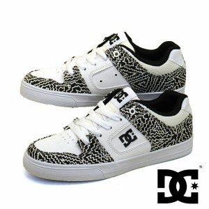 ディーシーシューズ DC Shoes YOUTH'S PURE DK231010 BWP ピュア カジュアル スニーカー 黒白/プリント柄 おしゃれ かわいい ジュニア/レ