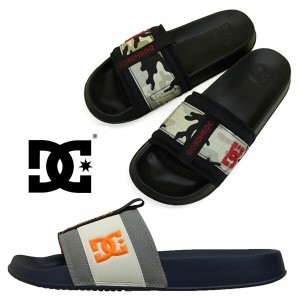 ディーシーシューズ DC Shoes LYNX SLIDE DM231034 ACB NGY リンクス スライド シャワー サンダル 黒 紺 メンズ シンプル カジュアル ロ