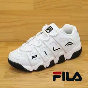 フィラ FILA BRRICADE XT97 USS23005-113 バリケード 白 カジュアル 厚底 コートシューズ スニーカー メンズ シンプル カジュアル ストリ