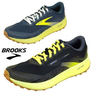 【47％OFF】 ブルックス BROOKS Catamount カタマウント BMM3523 軽量 トレイルランニング レースアップ トレッキング 黒 紺 メンズ シン