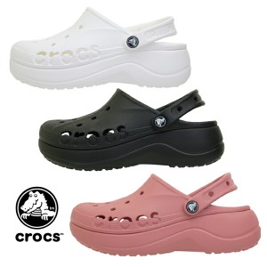 クロックス crocs BAYA PLATFORM CLOG 208186 バヤ プラットフォーム クロッグ 001 100 682 厚底 クロッグ サンダル レディース 国内正規