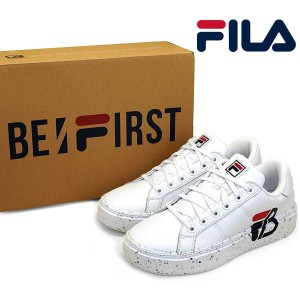 FILA UNION × BE FIRST USS23022-125 白 フィラ ユニオン x ビーファースト カジュアル厚底スニーカー ストリート レディース/メンズ シ