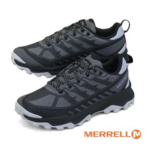 メレル MERRELL SPEED ECO WATERPROOF スピード エコ ウォータープルーフ 037182 濃灰 透湿防水 トレイルランニング 登山靴 レディース 