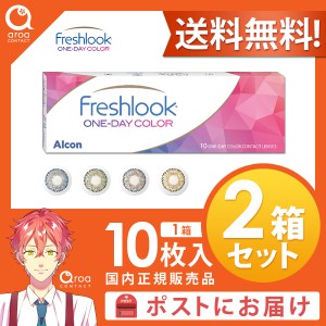 送料無料フレッシュルック ワンデーカラー 10枚×2箱 アルコン ALCON 使い捨て ポスト投函商品