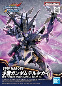 4573102621818:SDW HEROES (022) 才蔵ガンダムデルタカイ【新品】 SDガンダムワールド ヒーローズ ガンプラ バンダイ プラモデル