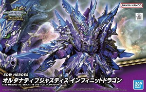 4573102642646:SDW HEROES (031) オルタナティブジャスティス インフィニットドラゴン【新品】 SDガンダムワールド ヒーローズ ガンプ…