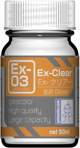 4582182300131:ガイアカラー Exシリーズ Ex-03 Ex-クリアー 50ml【新品】 ガイアノーツ プラモデル用塗料 