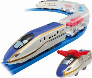 4904810199922:プラレール 海鮮おとどけ列車 E7系新幹線 かがやき【新品】 タカラトミー セット