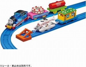 4904810213987:プラレール 30周年記念 キラキラトーマスとハロルドのパーティーコレクション【新品】 きかんしゃトーマス タカラトミー