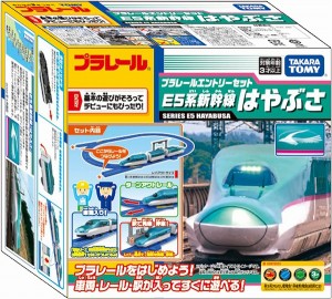 4904810214366:プラレール プラレールエントリーセット E5系新幹線はやぶさ【新品】 タカラトミー セット