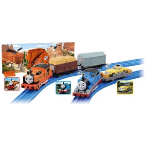 4904810618935:プラレール トーマス&ニア エースとGO!GO!アドベンチャーセット【新品】 きかんしゃトーマス タカラトミー