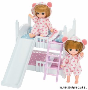 4904810829041:リカちゃん LF-10 ミキちゃんマキちゃん2だんベッド【新品】 (リカちゃん人形 着せ替え人形 女の子向け タカラトミー) 