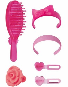 4904810865841:リカちゃん ブラシ&ヘアアクセサリーセット【新品】 (リカちゃん人形 着せ替え人形 女の子向け タカラトミー) 